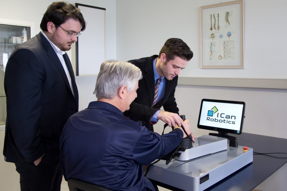 Icone, il robot diventa fisioterapista 