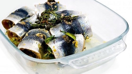 Sarde a beccafico