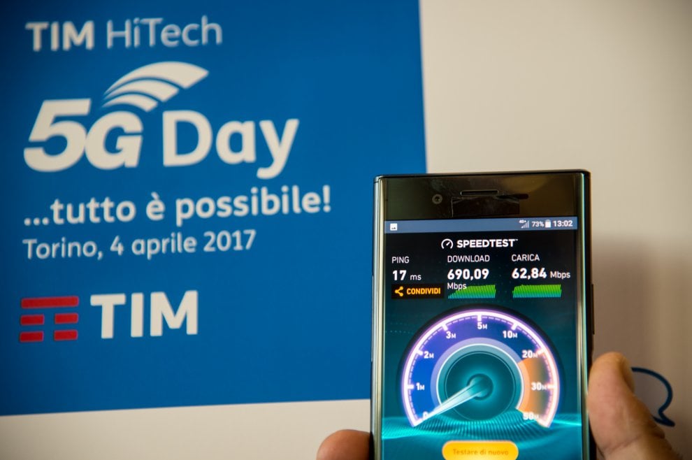 Tim, la sperimentazione del 5G partirà da Torino