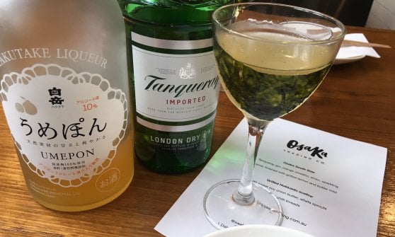 Un cocktail fusion nippo-australiano da Osaka
