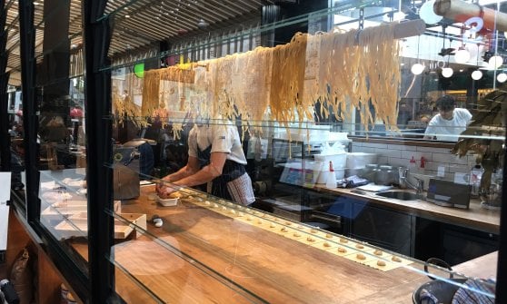 Flour eggs and water, il ristorante-laboratorio italiano di pasta fresca