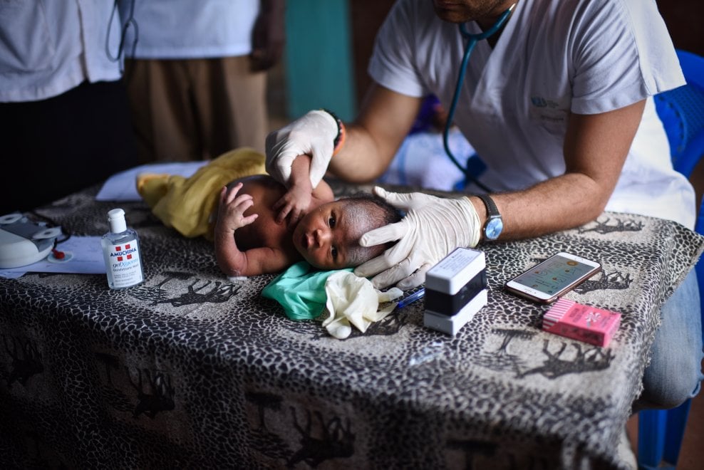 Le vaccinazioni in Kenya negli scatti di Amref Italia