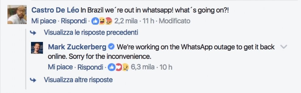 Facebook, le emoji ora anche nei commenti