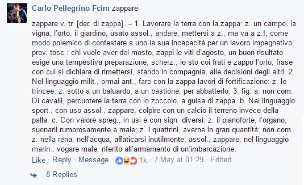 Vincisgradi, zappare, cacio e pepe: tutto quel che avreste voluto sapere, dove meno lo cercate