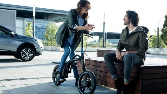 Peugeot eF01, tutto in una bici