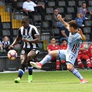 Le pagelle di Udinese-Sampdoria: Zapata una spanna su tutti