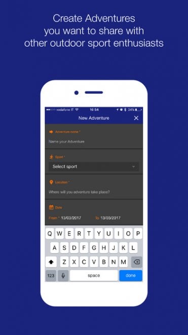 AdventureAddicted, come funziona l'app
