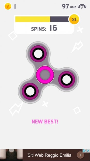 Fidget spinner, l'antistress su smartphone
