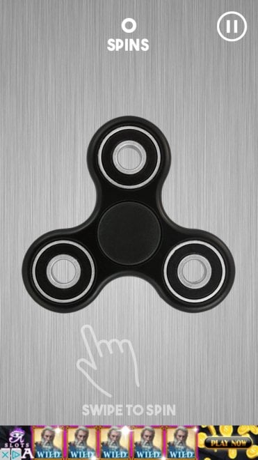 Fidget spinner, l'antistress su smartphone