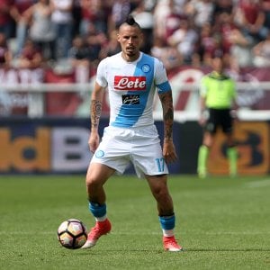 Napoli, la promessa di Hamsik: ''Se vinciamo lo scudetto, me lo tatuo sulla schiena''