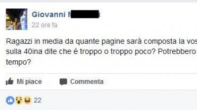 Sos tesina, tra angosce e richeste di aiuto sui social cresce la paura (e i consigli)