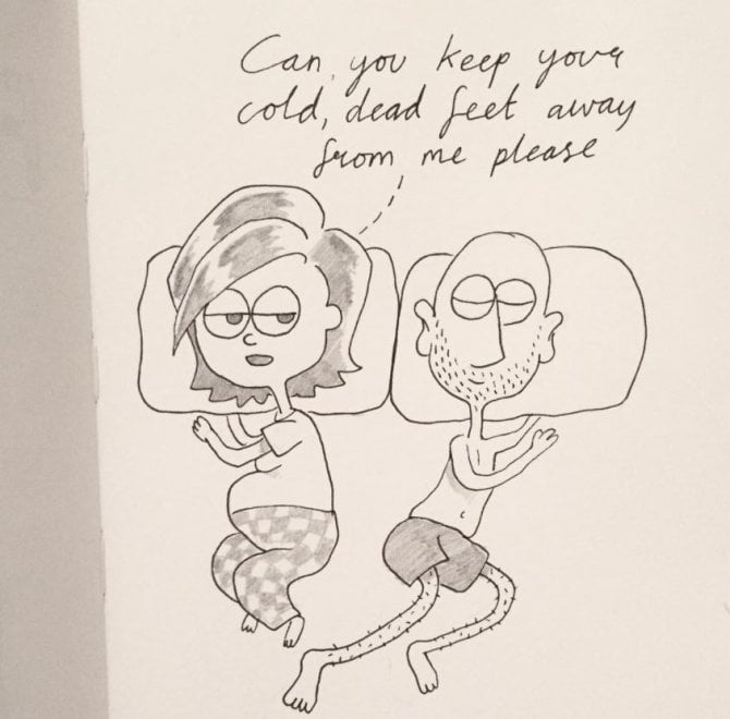 Un disegno al giorno per 5 anni: così il fumettista Duffield racconta il suo amore per Kellie