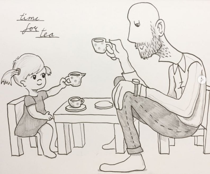 Un disegno al giorno per 5 anni: così il fumettista Duffield racconta il suo amore per Kellie