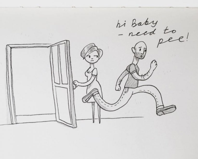 Un disegno al giorno per 5 anni: così il fumettista Duffield racconta il suo amore per Kellie