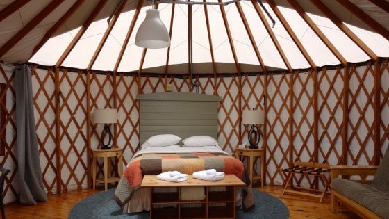 Glamping, il campeggio a cinque stelle