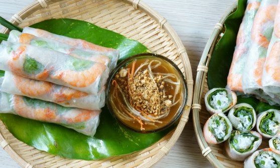 Goi cuon, tipici involtini della cucina del Vietnam