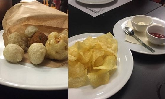 Fritti vesuviani e Chips con salse artigianali