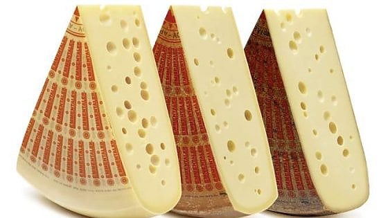 Emmentaler Classic, R&eacute;serve e Grotta