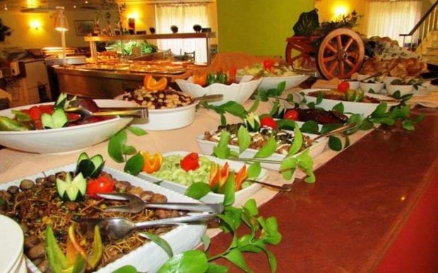 Le calorie dei buffet in vacanza