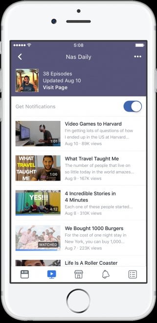 Facebook lancia Watch