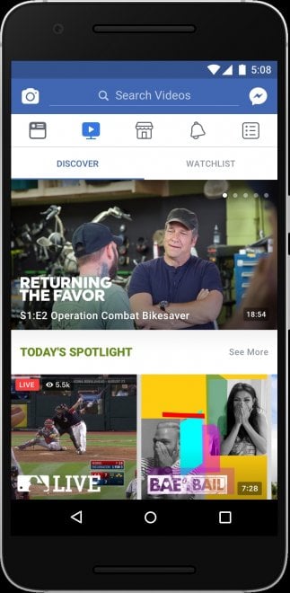 Facebook lancia Watch