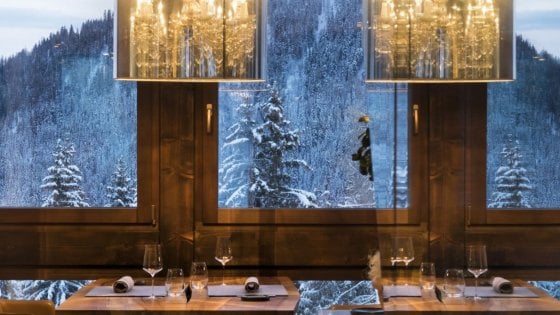 La Val Serentino vista dal  ristorante Terra Auenerhof