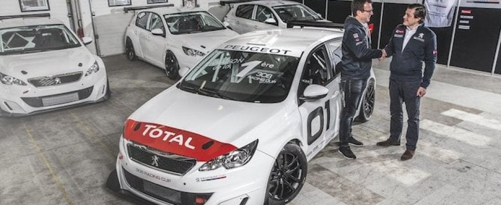 308 Racing Cup, che emozione la consegna della numero 1