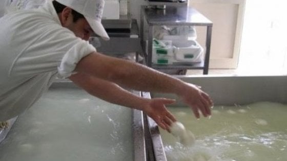 Un momento della produzione