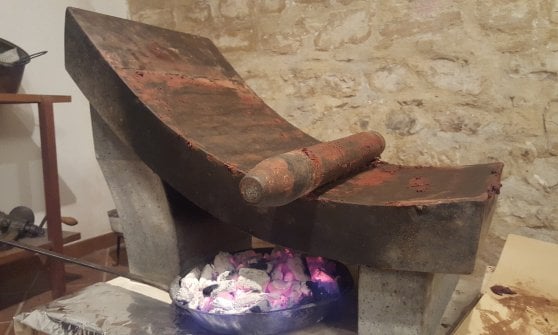 Il fuoco vivo alimentava gli antichi spianatoi