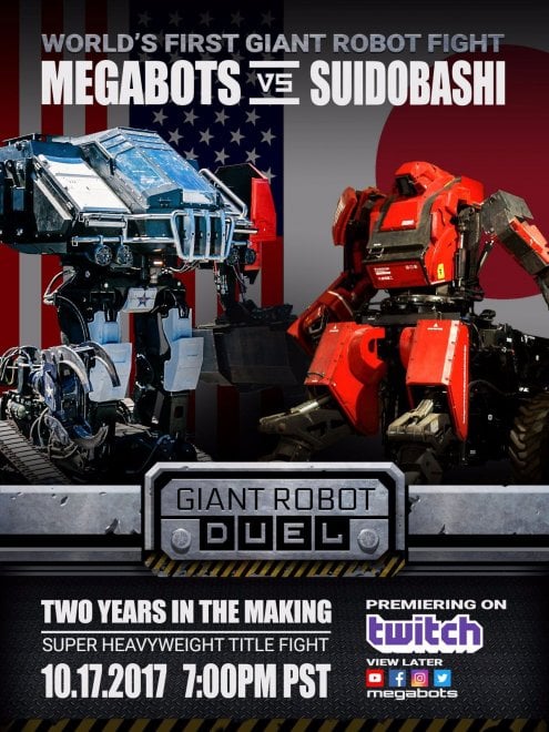 Mega robot. Ecco gli sfidanti 