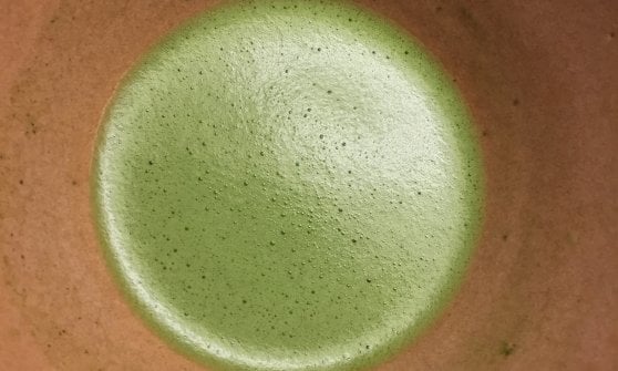 T&egrave; Matcha, lavorato al momento