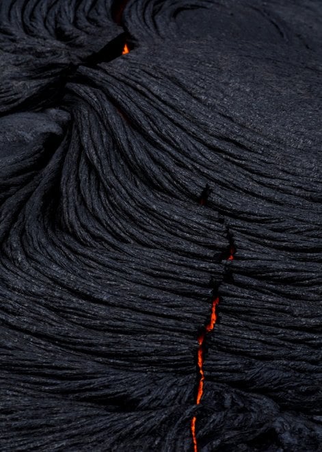 Hawaii, scatti dall'inferno: lo spettacolo della colata lavica