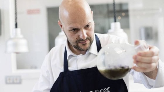 Lo chef Andrea Bernardi