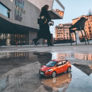Micra, il modellino diventa una star su Instagram