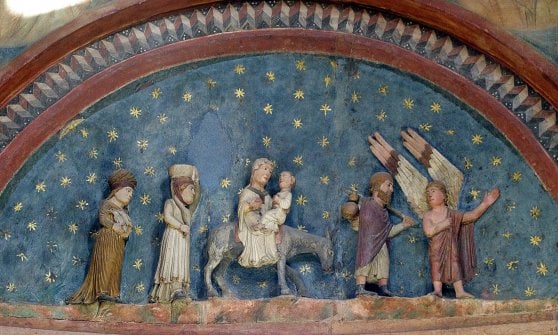 &nbsp;Una rappresentazione della biblica fuga in Egitto&nbsp;