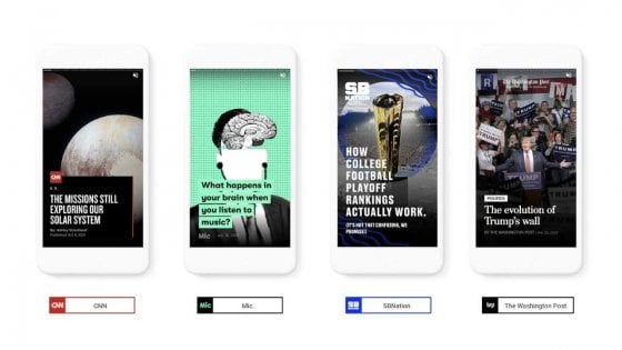 Google lancia le Storie veloci per smartphone
