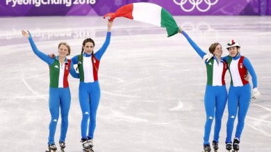 Fontana porta Italia sul podio, staffetta d'argento