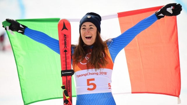 PyeongChang 2018, sci: Goggia da urlo, è oro nella discesa libera. ''Sono stata una samurai''