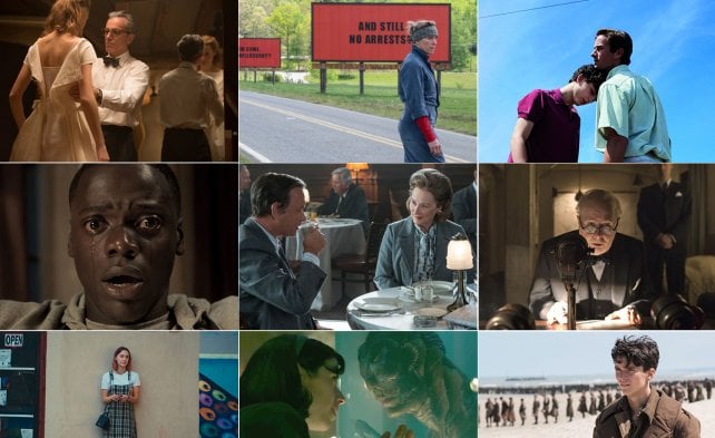 In corsa per il miglior film, ecco i magnifici 9