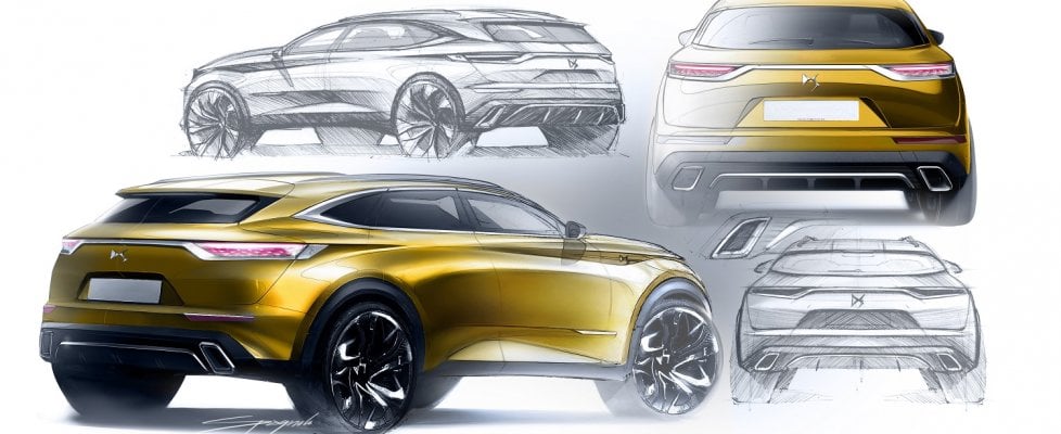 Lo stile di DS 7 CROSSBACK? Quello di una concept car