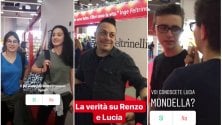 Istainterviste  degli studenti tra i visitatori: conoscete Renzo e Lucia?
