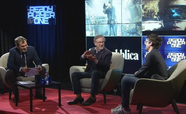 Steven Spielberg ospite speciale di Repubblica: "Anche sui social ci governino i valori"