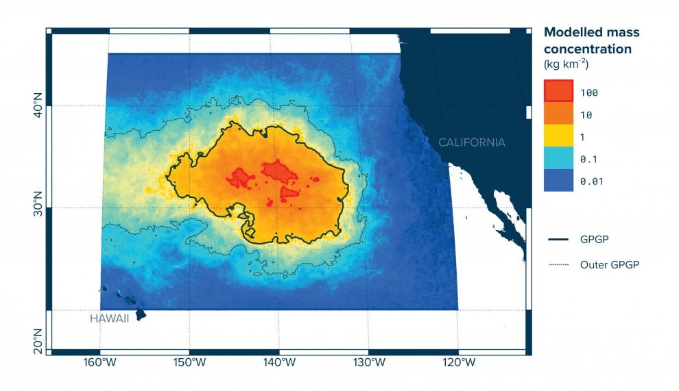 Pacifico: com'è grande l'isola di plastica