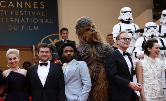 'Solo: a Star Wars Story', la sfilata più eccentrica sulla Croisette