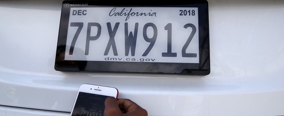 Targhe digitali, in California parte la rivoluzione