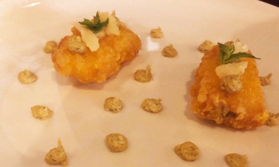 Baccal&agrave; in tempura alla Nerano 