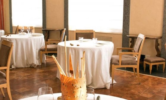 &nbsp;Interno del ristorante di Salvatore Tassa