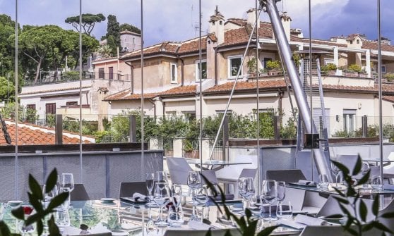 Il ristorante Hi Res dell'Hotel Valadier