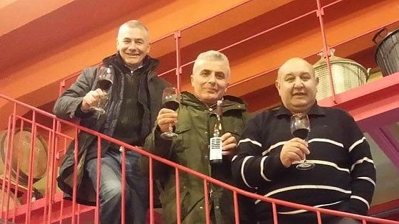 I tre amici soci di Spiriti Ebbri
