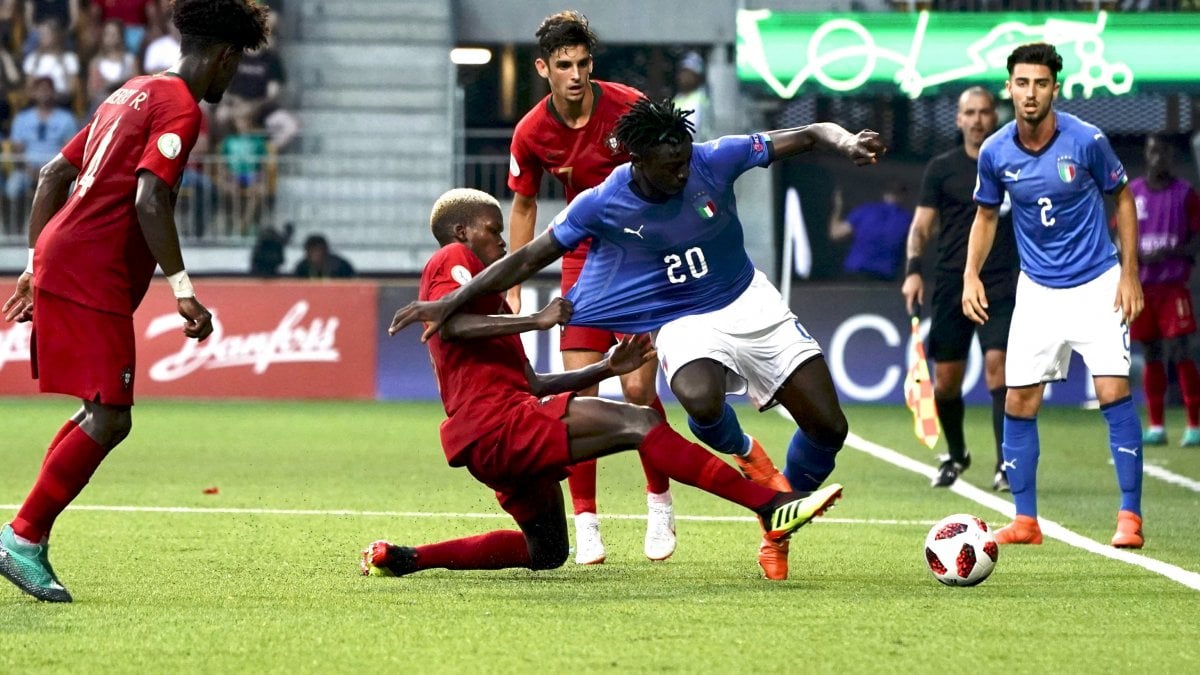 Europeans Under 19 Italy Portugal 3 4 Kean And Scamacca Are Not